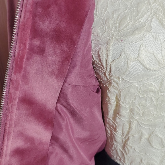 Women's jacket Nine West  size S pink Zip-up - Picture 6 of 10